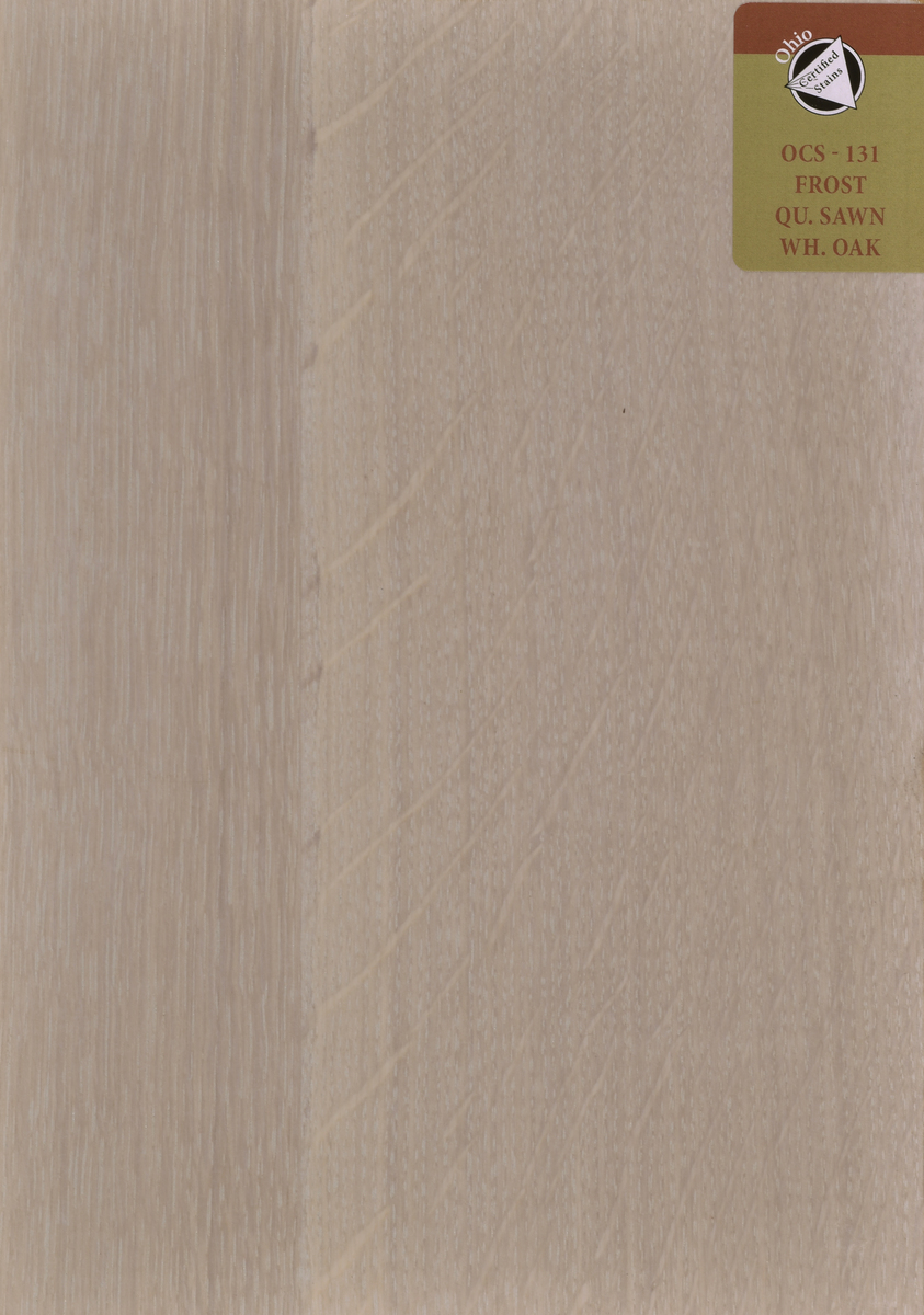 OCS 131 Frost On Quartersawn White Oak