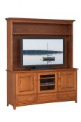 S6633B-3D-Television-Stand-with-S6646H-Hutch